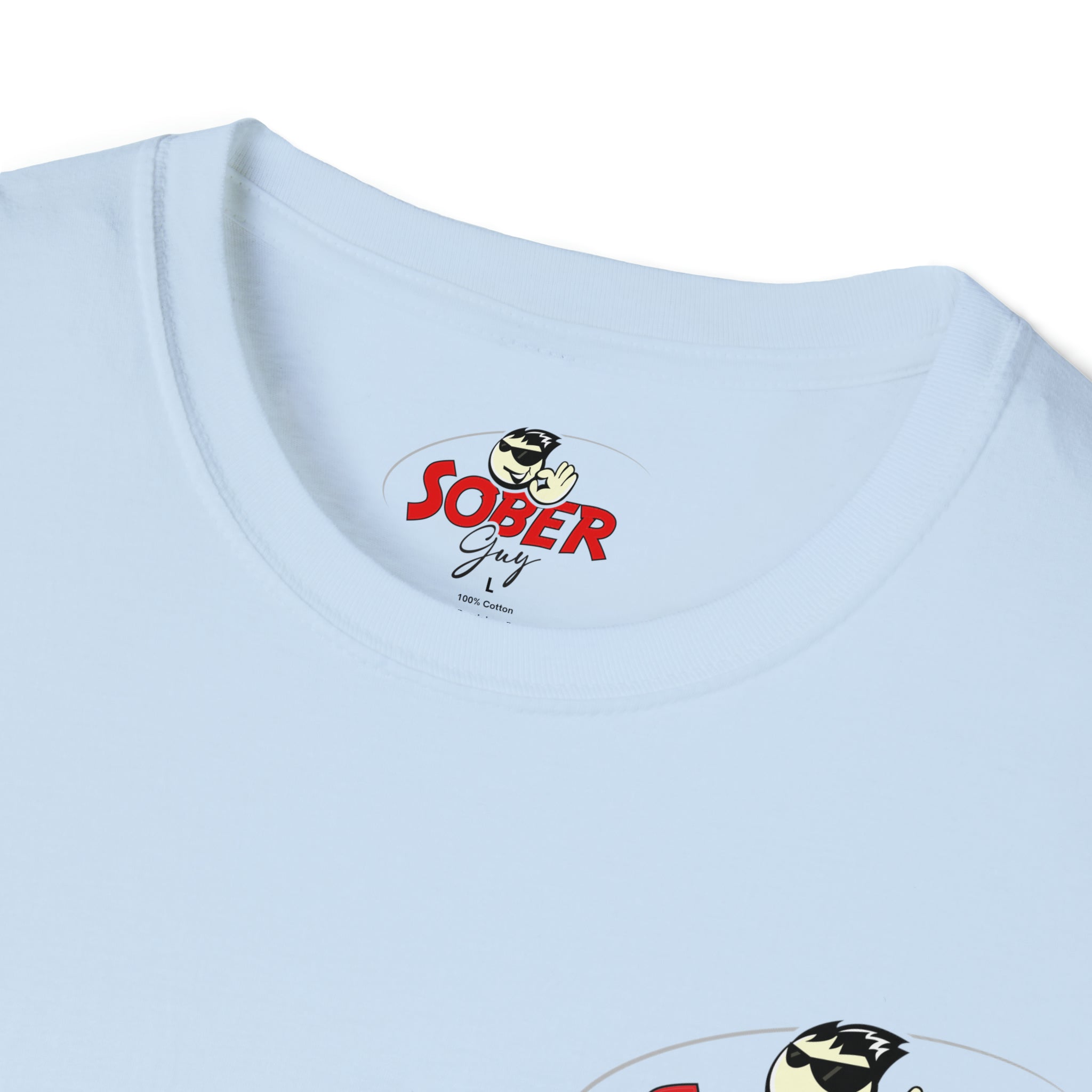 Sober Guy-Tee Shirt-Powered by Sobriety