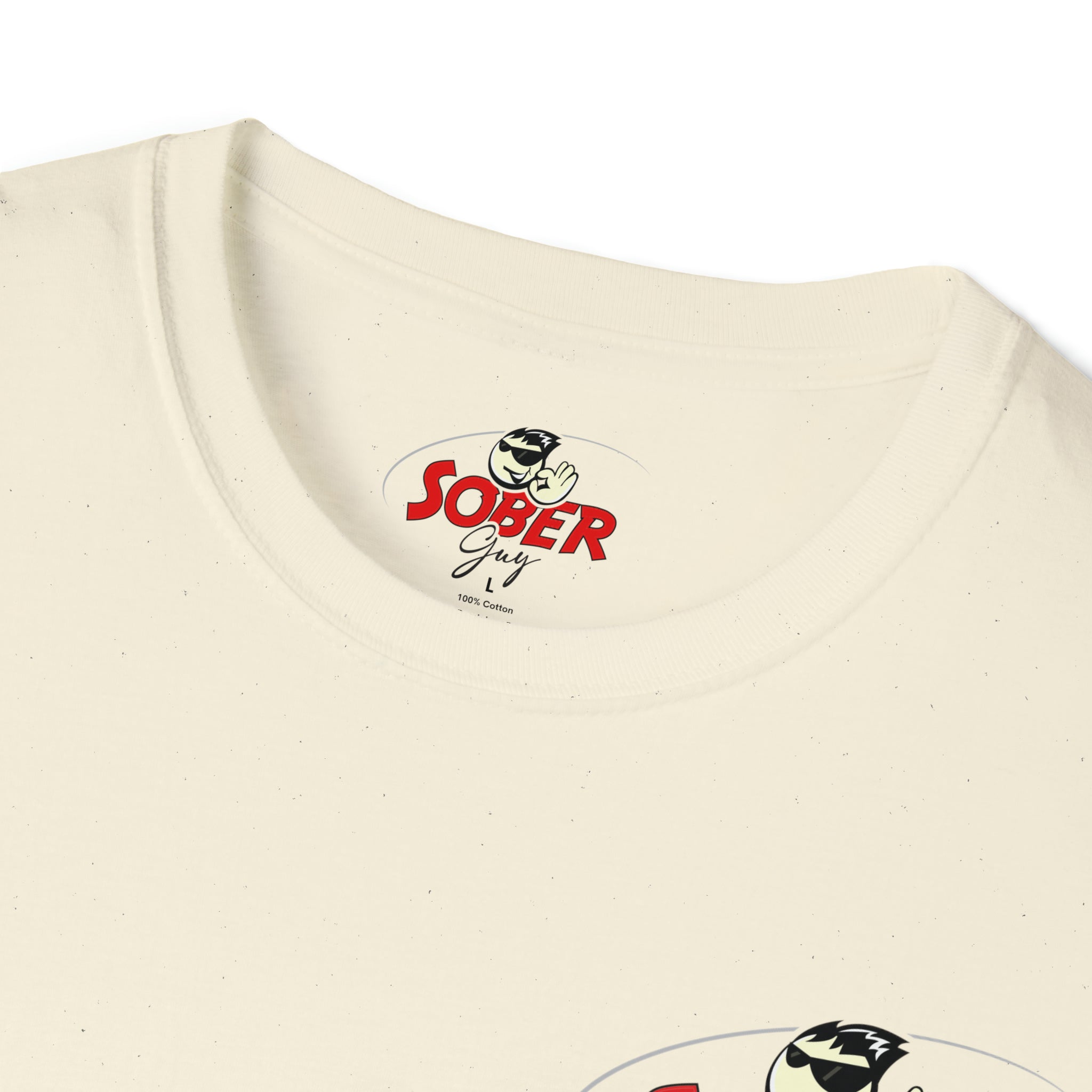 Sober Guy-Tee Shirt-Powered by Sobriety