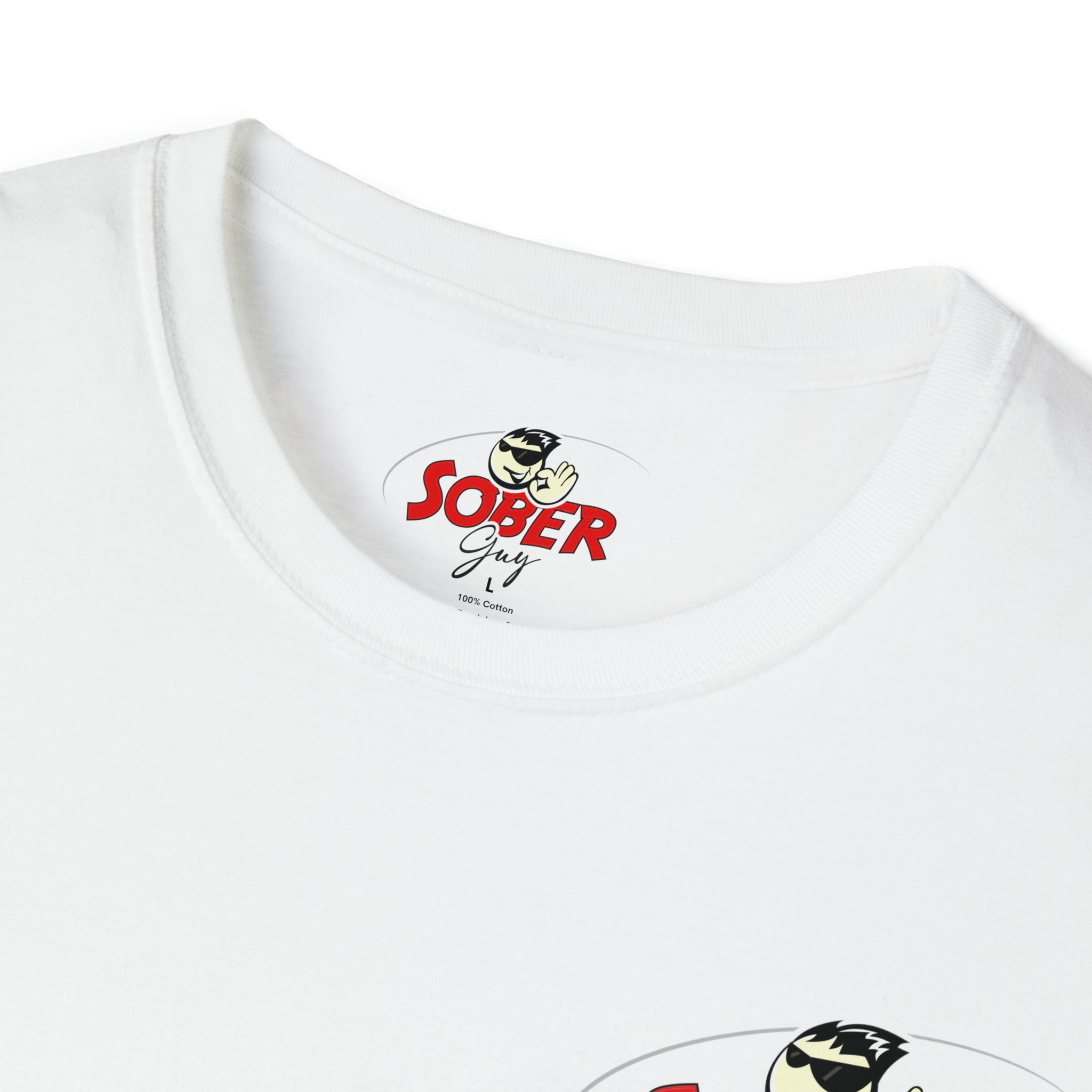 Sober Guy-Tee Shirt-Powered by Sobriety