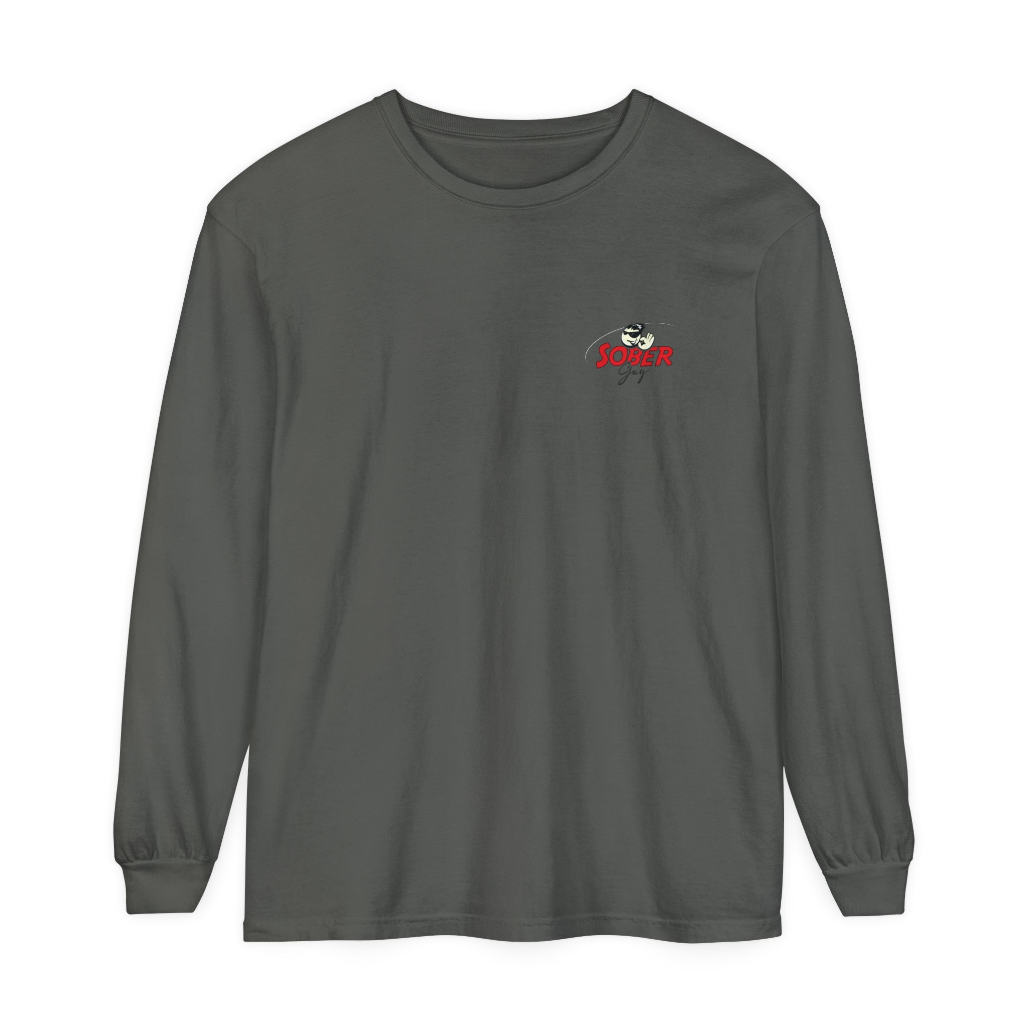 Sober Guy-Long Sleeve Tee-Powered by Sobriety