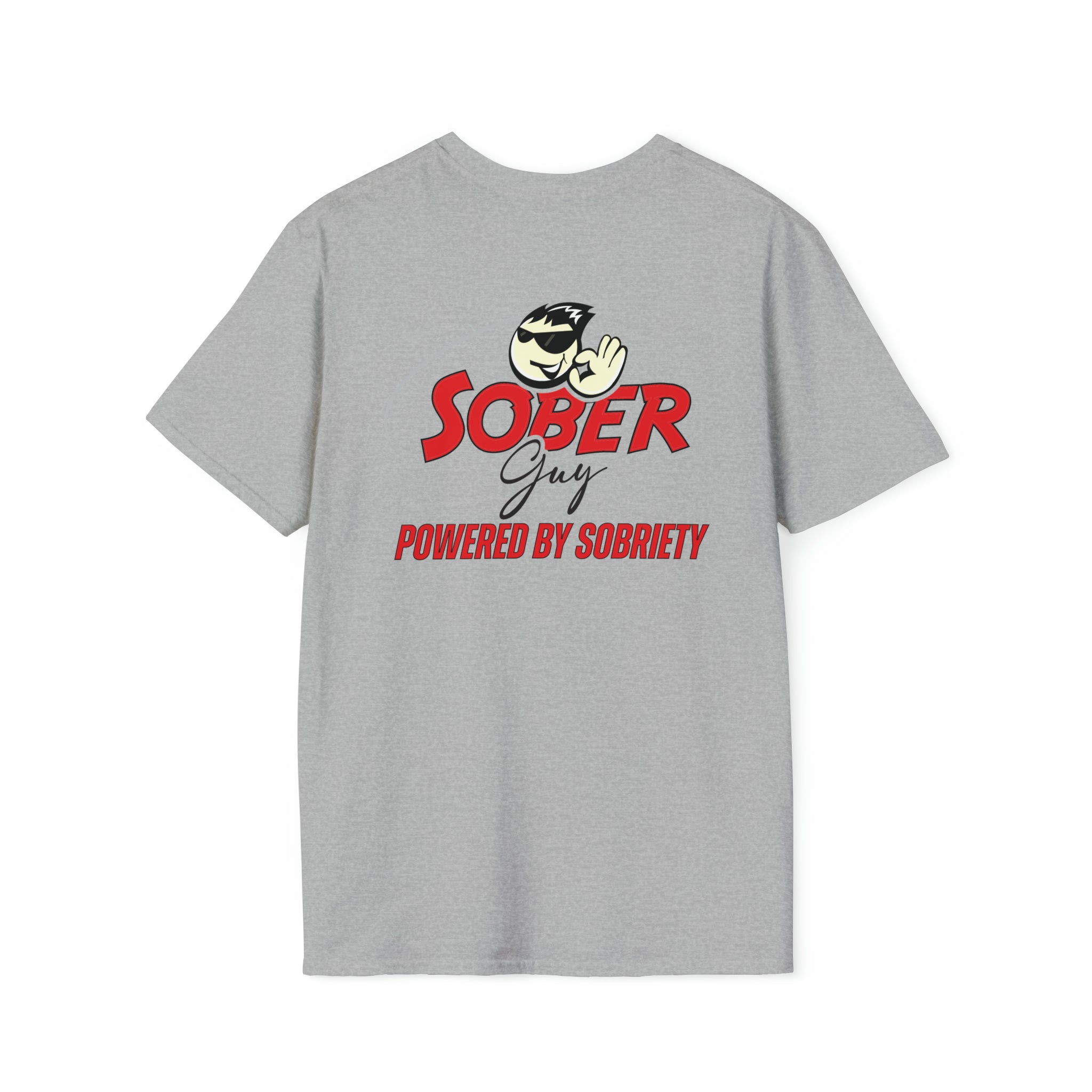 Sober Guy-Tee Shirt-Powered by Sobriety