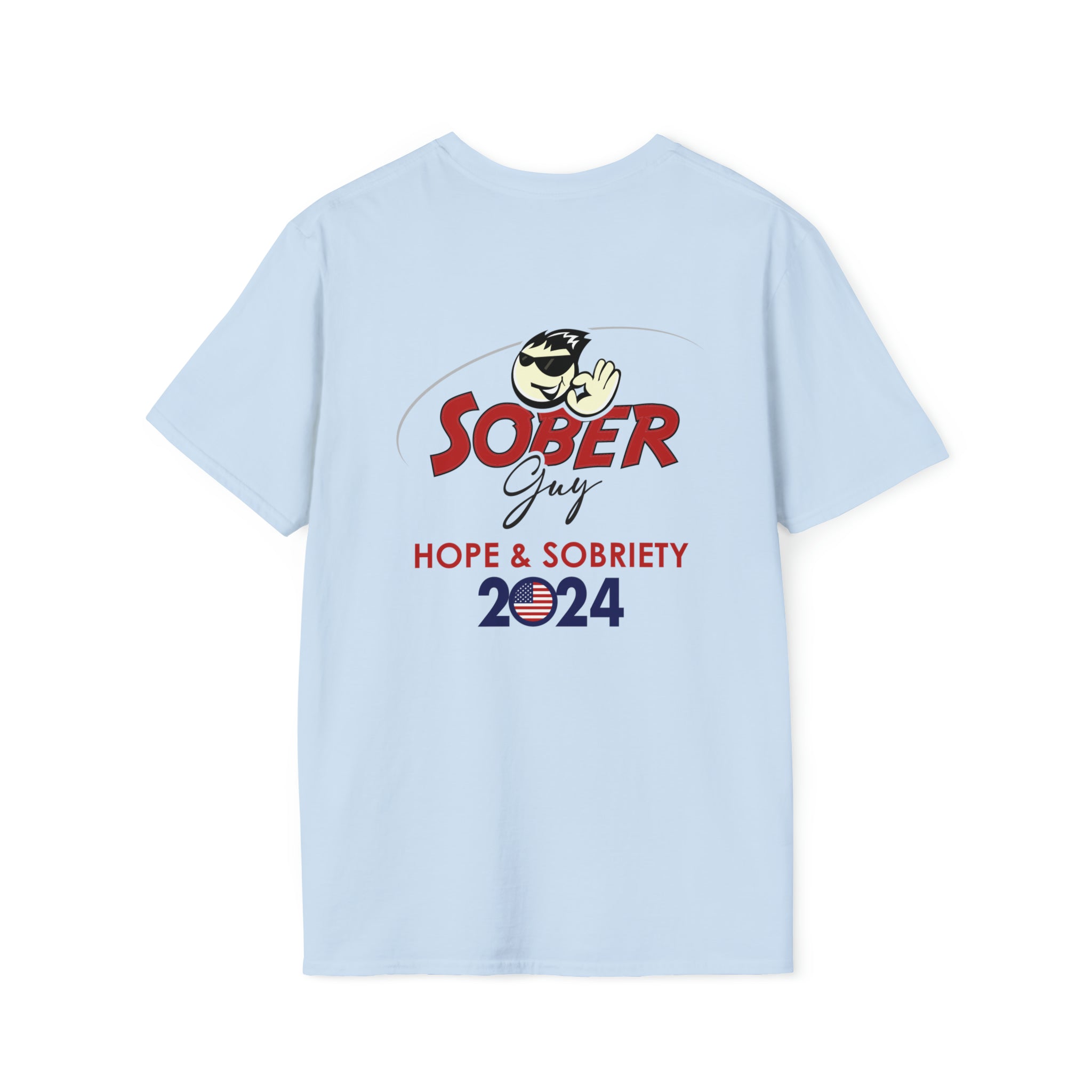 Sober Guy-Softstyle T-Shirt-Hope and Sobriety