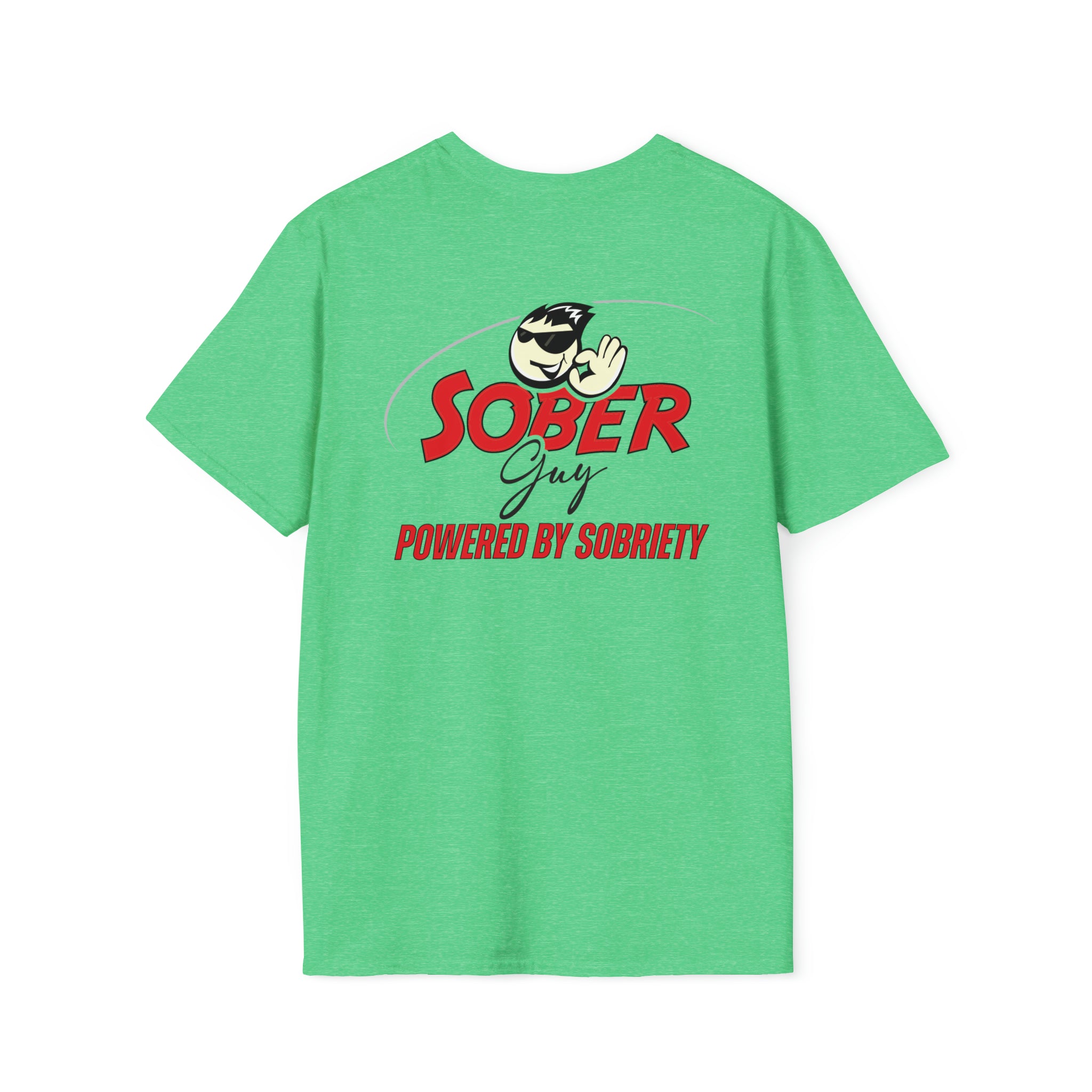 Sober Guy-Tee Shirt-Powered by Sobriety