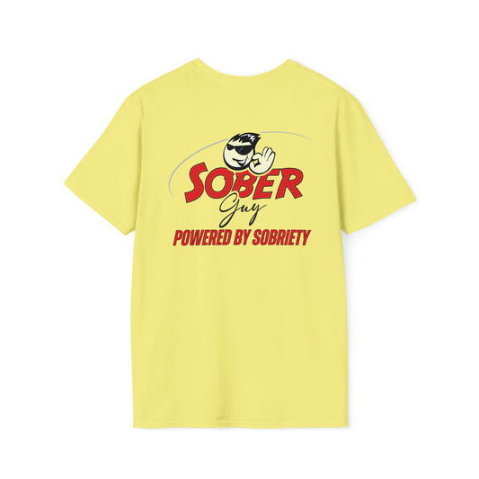Sober Guy-Tee Shirt-Powered by Sobriety