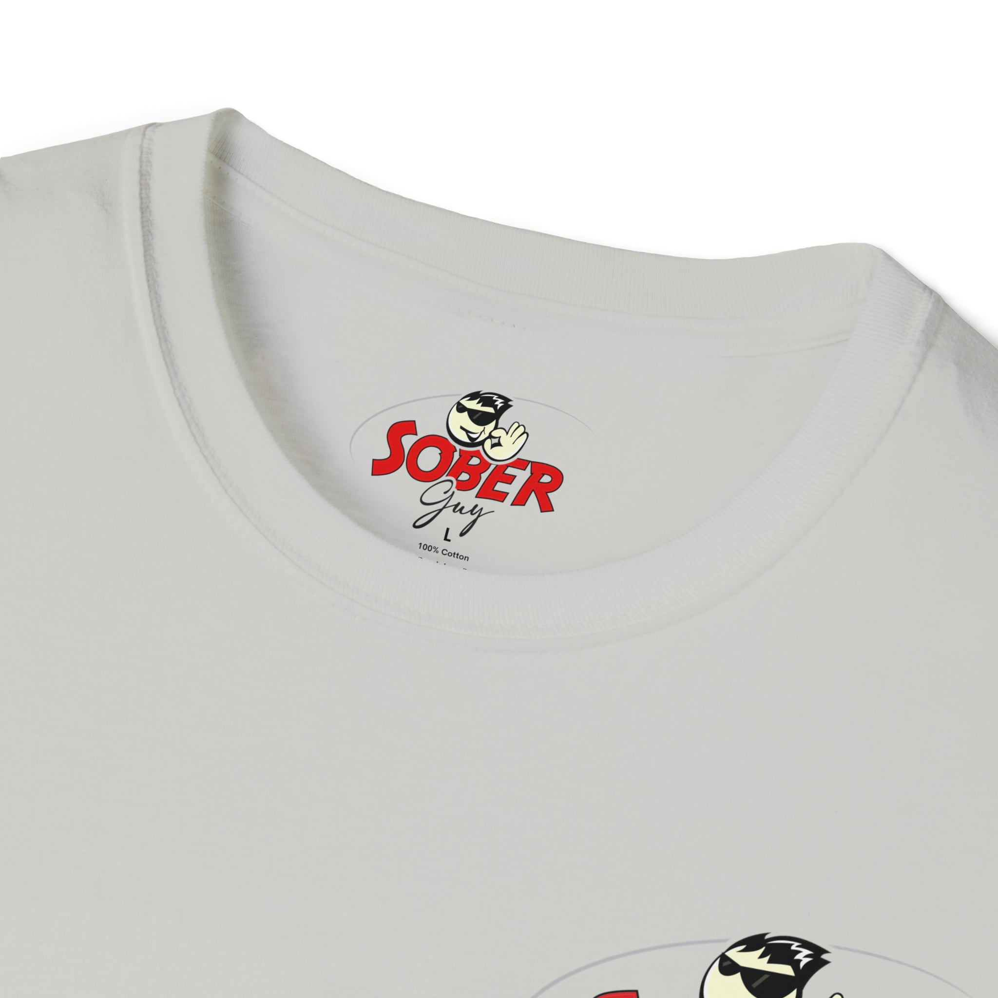 Sober Guy-Tee Shirt-Powered by Sobriety