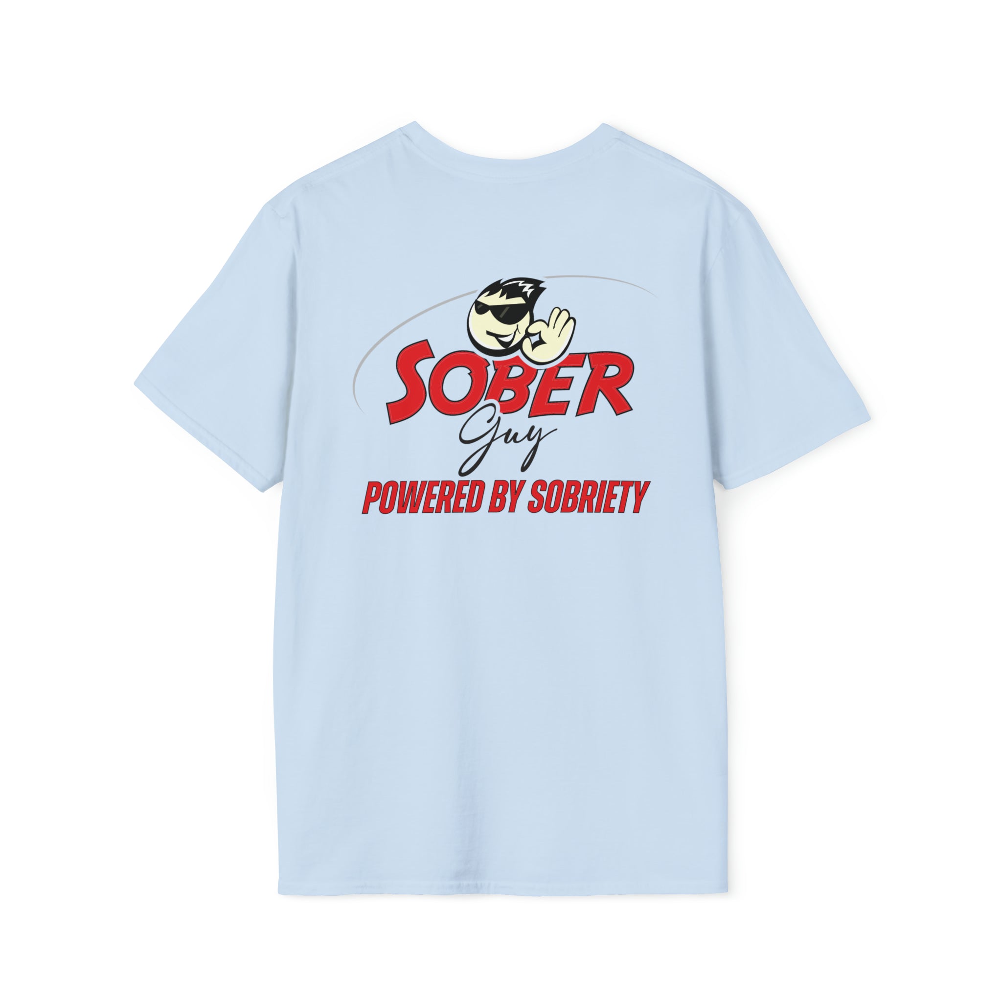 Sober Guy-Tee Shirt-Powered by Sobriety