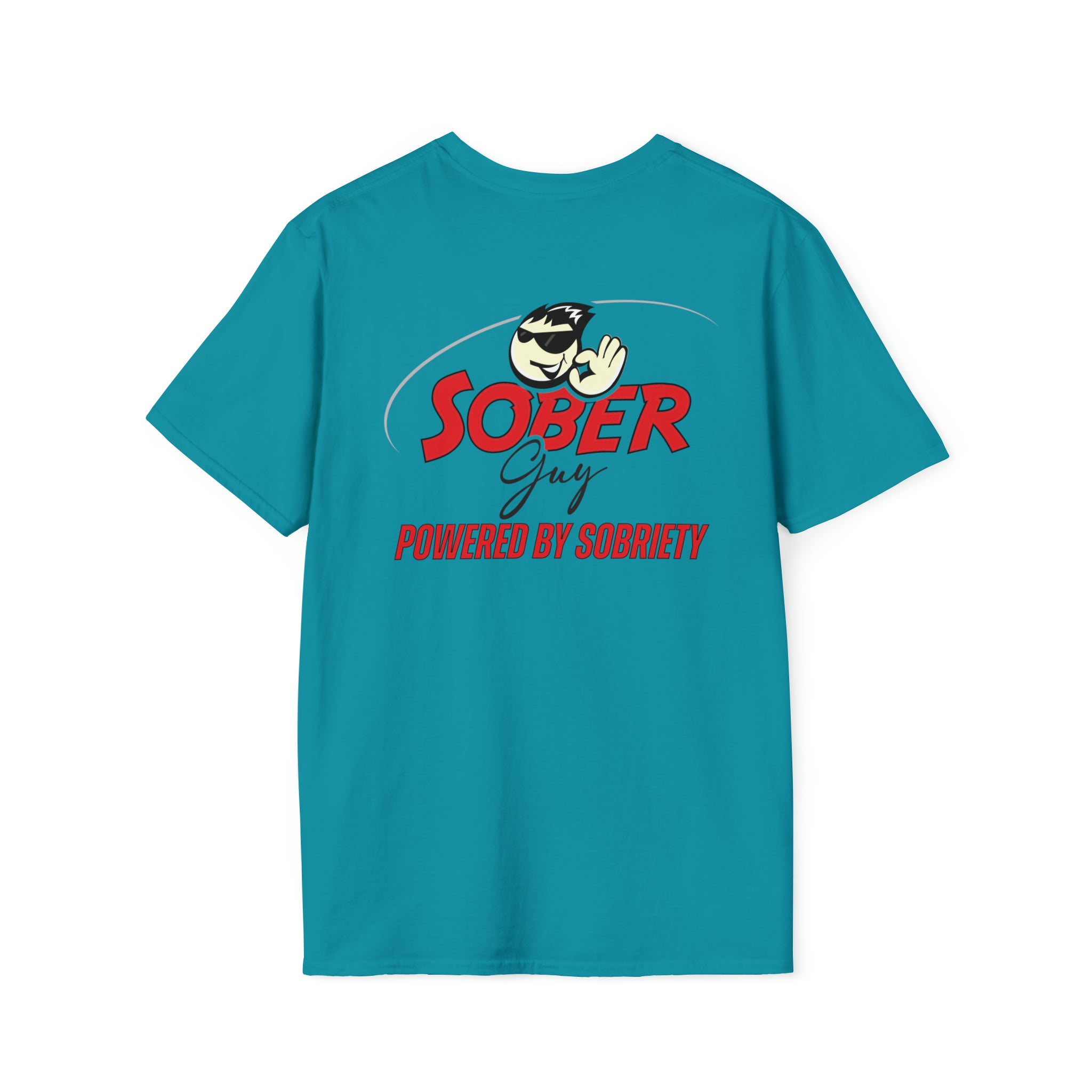 Sober Guy-Tee Shirt-Powered by Sobriety