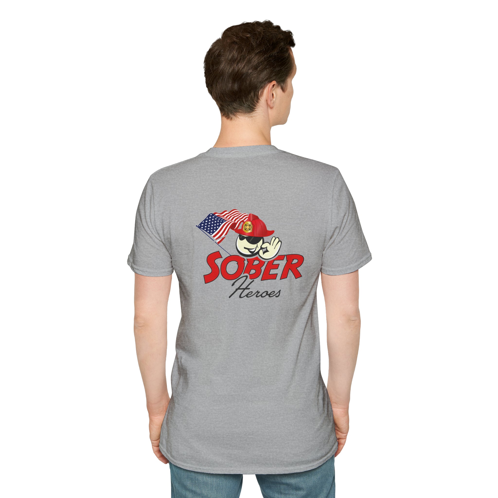 Sober Guy-Softstyle T-Shirt-Heroes Collection