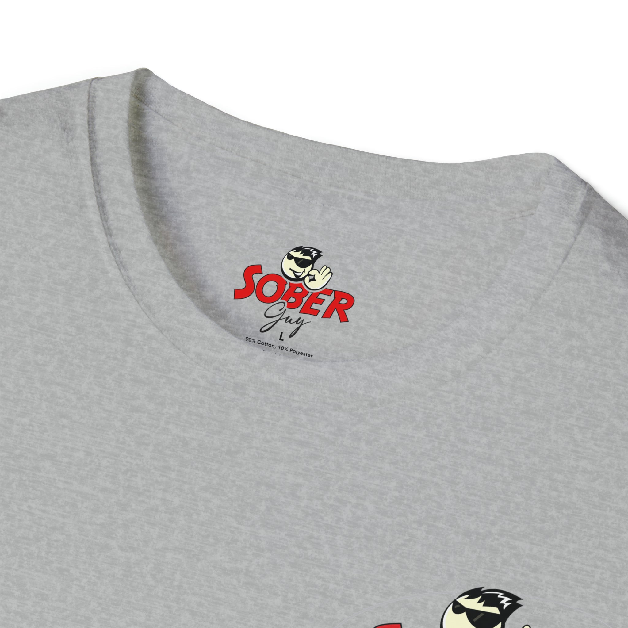 Sober Guy-Tee Shirt-Powered by Sobriety