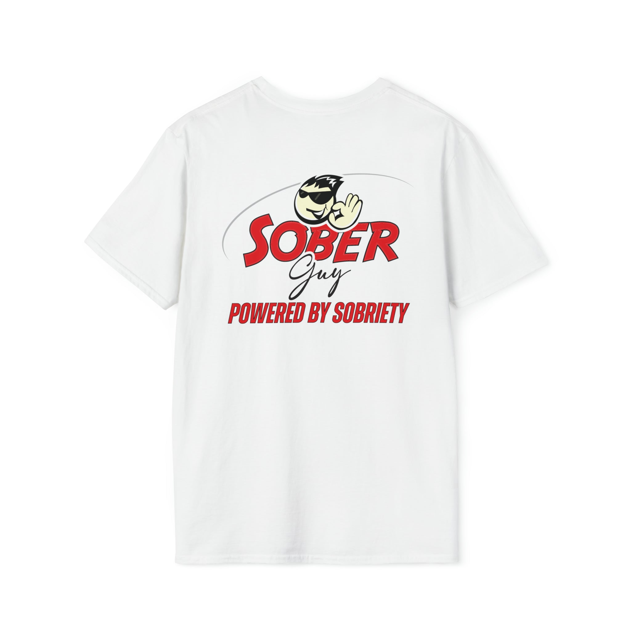 Sober Guy-Tee Shirt-Powered by Sobriety