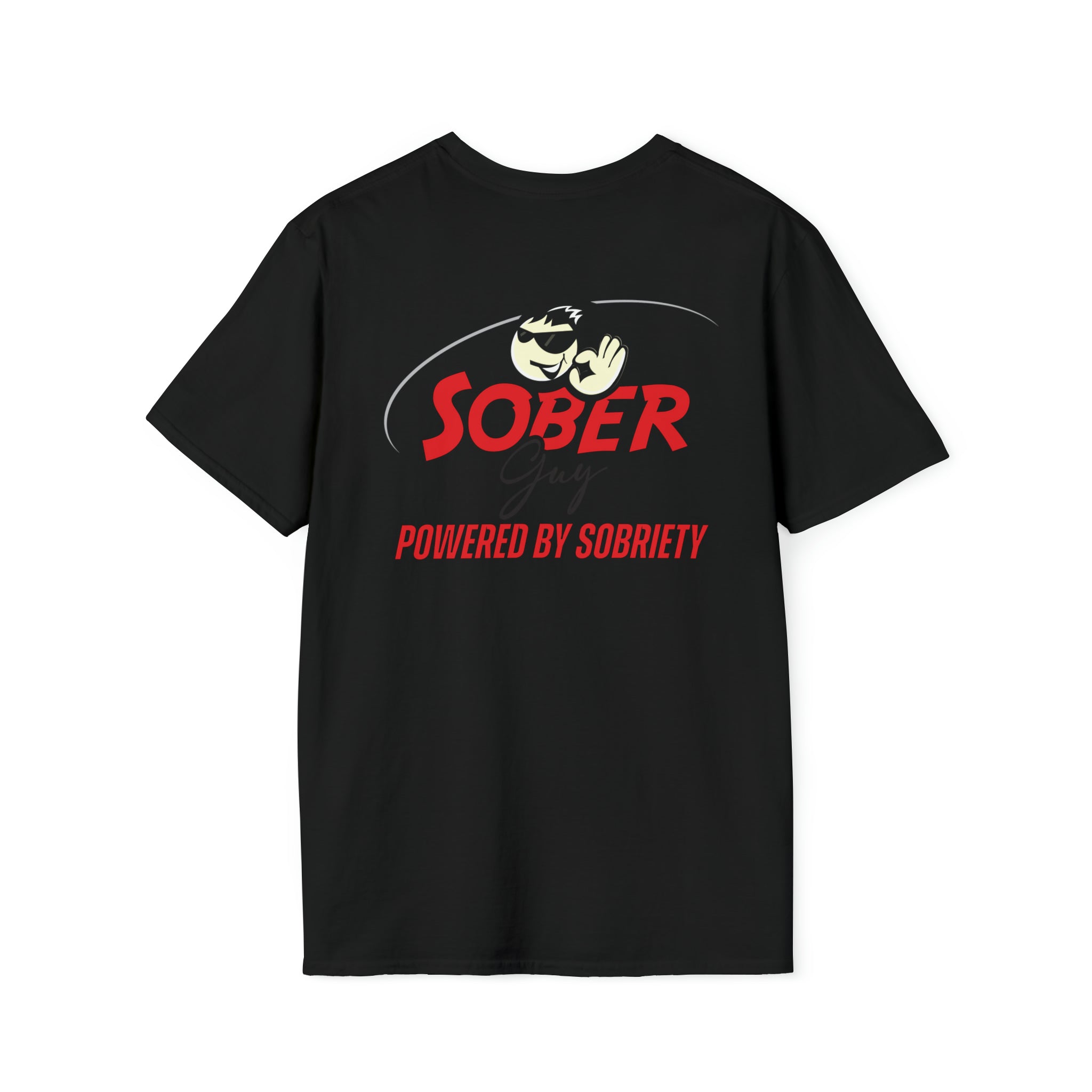 Sober Guy-Tee Shirt-Powered by Sobriety