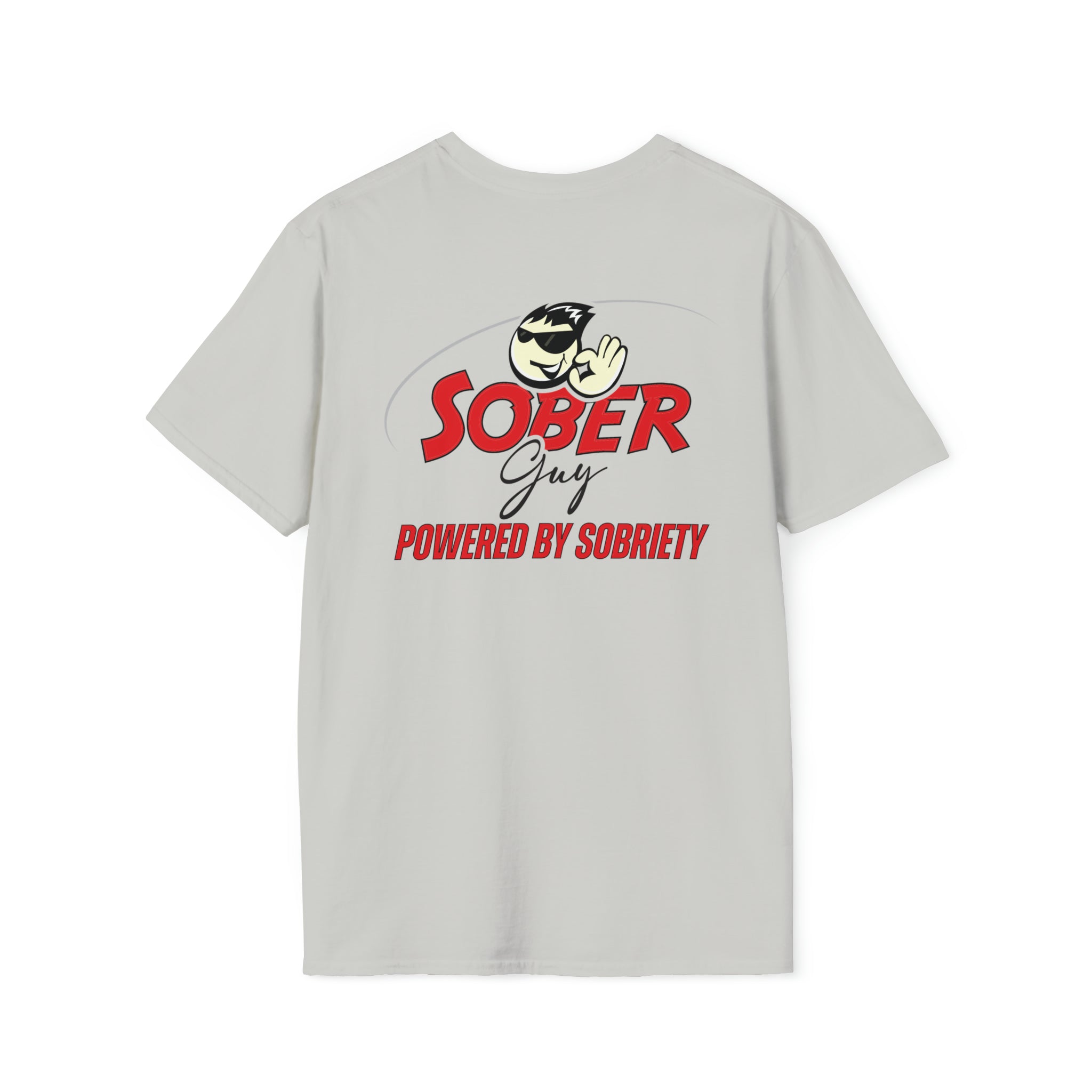 Sober Guy-Tee Shirt-Powered by Sobriety