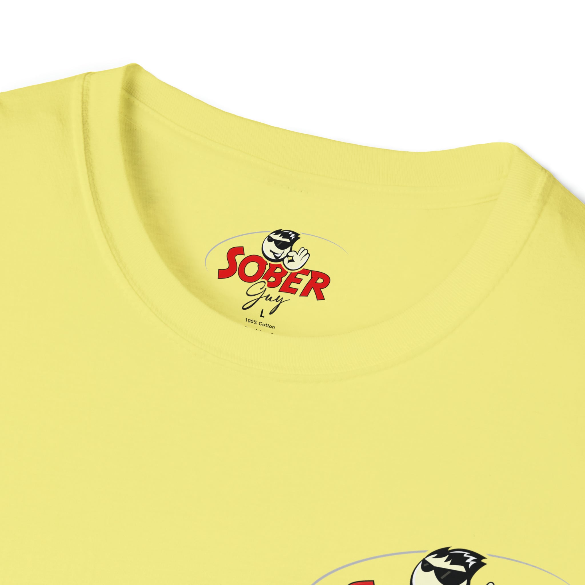 Sober Guy-Tee Shirt-Powered by Sobriety