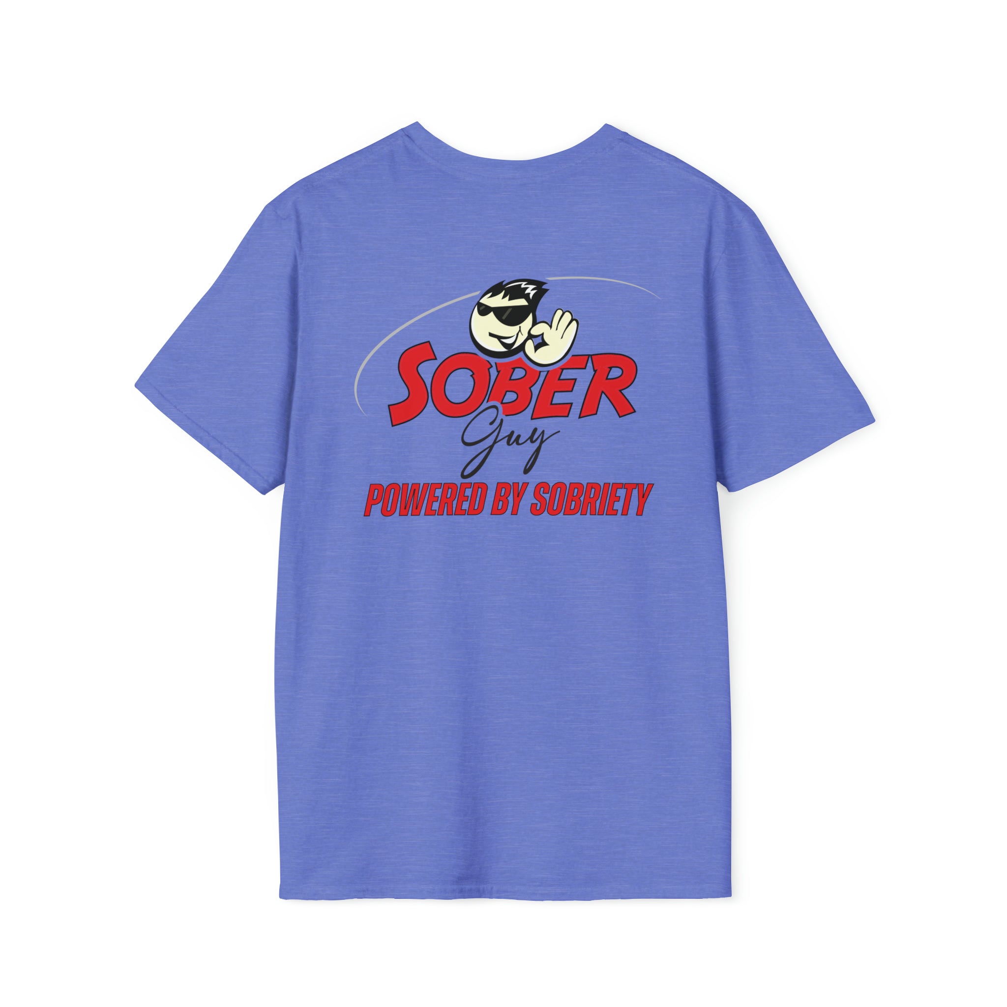 Sober Guy-Tee Shirt-Powered by Sobriety