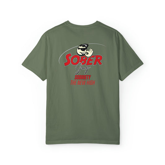 Sober Guy- T-shirt-Sobriety the New High